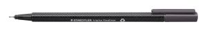 Тънкописец Staedtler Triplus 334, тъмно сив 8