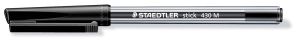 Химикалка Staedtler Stick 430 М, черна
