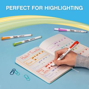 Двувърхи маркери Sharpie S-note, 8 цвята
