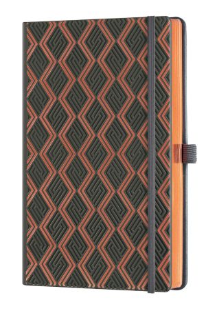 Бележник Castelli C&G, 9x14cm, лин, Greek Copper