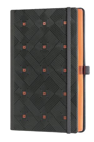 Бележник Castelli C&G, 9x14cm, лин, Maya Copper