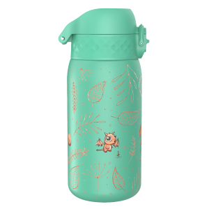 Бутилка за вода Ion8 Print, метална, 400ml, Dragons