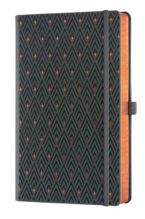 Бележник Castelli C&G, 9x14cm, лин, Diamond Copper
