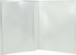 Папка Optima с 20 джоба, А4, блестящи цветове,асорти