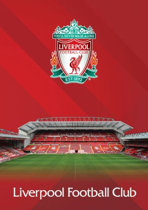 Тетрадка FC Liverpool, А4, широки редове, 54л