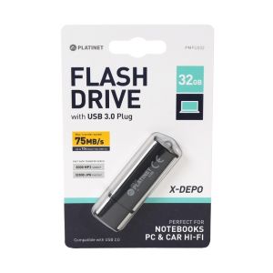Преносима памет Platinet X-Depo USB 3.0, 32 GB