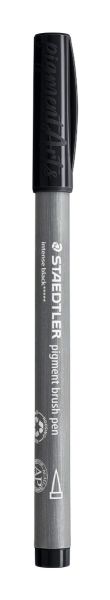Флумастер Staedtler Pigment Brush 371, черен 99