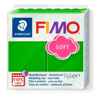 Полимерна глина Staedtler Fimo Soft, 57 g, тропическо зелен 53