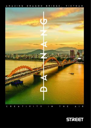 Тетрадка Street, А4, квадратчета, 50л, Bridge