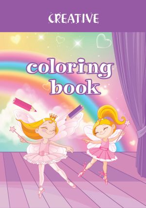 Книжка за оцветяване Creative Mini, Ballerina