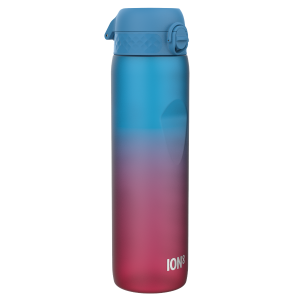 Бутилка за вода Ion8 Mot., рециклирана пластмаса,1000ml, Blue/Pink