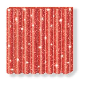 Полимерна глина Staedtler Fimo Kids,42g,блестящо червен 212