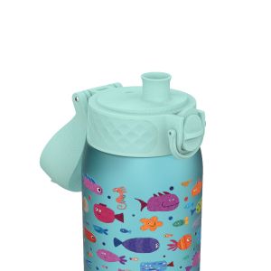 Бутилка за вода Ion8 Print, Recyclon, 350ml, рибки