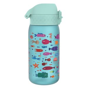 Бутилка за вода Ion8 Print, Recyclon, 350ml, рибки