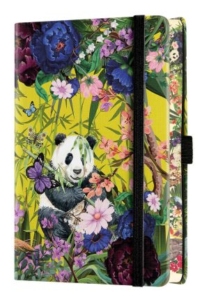Бележник Castelli Eden, 9x14cm, линиран, Panda