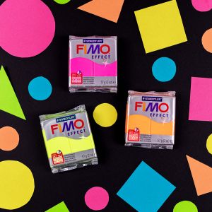 Полимерна глина Staedtler Fimo Effect,57g, блестящо розов 212