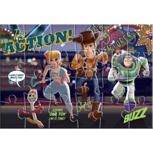 Двустранен пъзел за оцветяване, 24 части,Toy Story