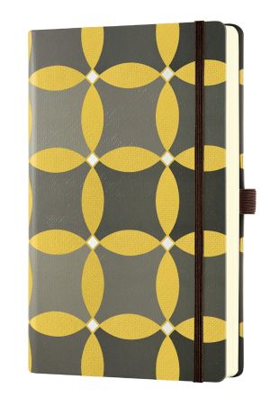 Бележник Castelli Oro, 9x14cm, линиран, Circles