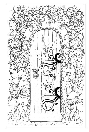Книжка за оцветяване Adult, А4, 40 стр., Coloring