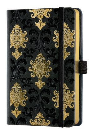 Бележник Castelli C&G, 9x14cm, лин, Baroque Gold
