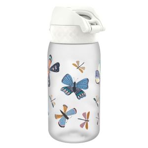Бутилка за вода Ion8 Print, Recyclon, 350 ml, пеперуди