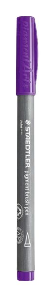 Флумастер Staedtler Pigment Brush 371, лилав 6