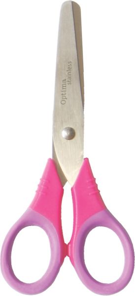 Дисплей детски ножици Optima, 13.5cm, 24 броя