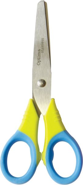 Дисплей детски ножици Optima, 13.5cm, 24 броя