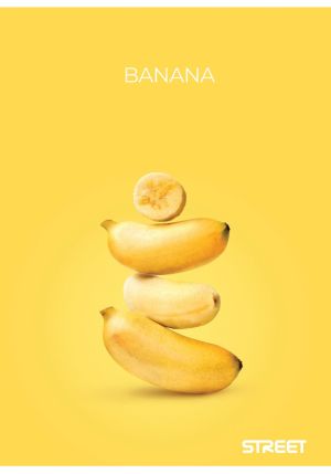 Тетрадка с телчета А5, 60 листа, широки редове, БГ, Fruits