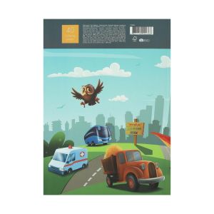 Книжка за оцветяване Creative Children,40стр., динозаври