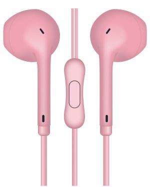 Стерео слушалки Freestyle Earphones FH770, розов