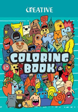 Книжка за оцветяване Creative Mini, Monsters