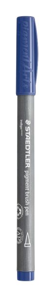 Флумастер Staedtler Pigment Brush 371, индиго 36