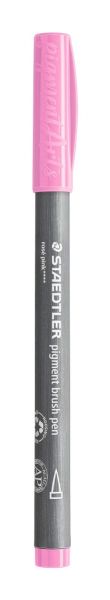 Флумастер Staedtler Pigment Brush 371, розов 208