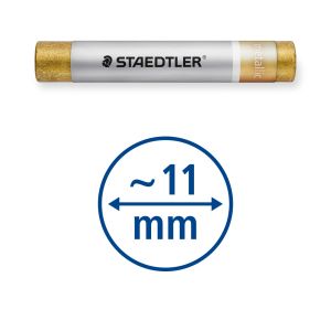 Маслени пастели Staedtler DJ, 6 цвята, металикови
