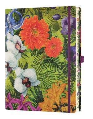 Бележник Castelli Eden, 13x21cm, б.л, Orchid