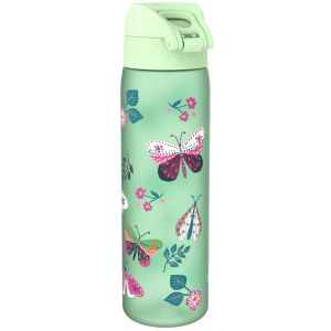 Бутилка за вода Ion8 Print, Recyclon, 500 ml, пеперуди 2