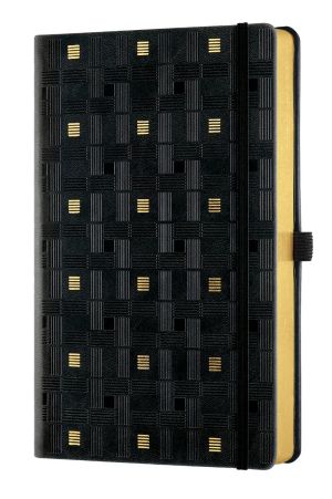 Бележник Castelli C&G, 13x21cm, б.л, Weaving Gold