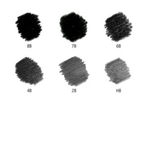 Комплект моливи Staedtler Mars Lumograph Black, 6 бр