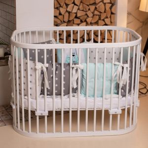 Многофункционално бебешко легло ComfortBaby Smart Trip 5в1- Сив