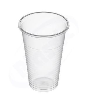 Чаша пластмасова 200ml, оп.100