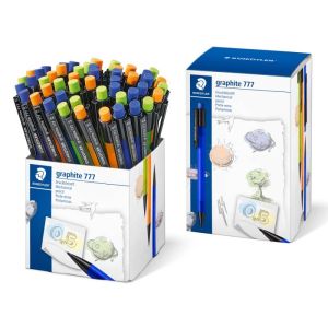 Автоматичен молив Staedtler 777, 0.5mm, Син
