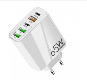 Зарядно устройство за телефон/таблет USB 5V-12V ADC-GAN002 65W