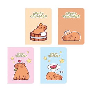 Бележник А6 Spree Capybara, ред, 40л