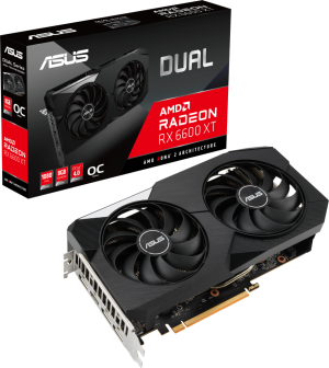 Реновирана видео карта ASUS RX 6600 XT Dual 8GB