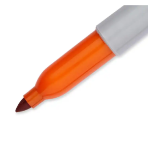 Перманентен маркер Sharpie, F, оранжев