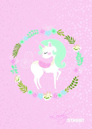 Тетрадка Street, А5, бели листа, 54л, Lovely Tale
