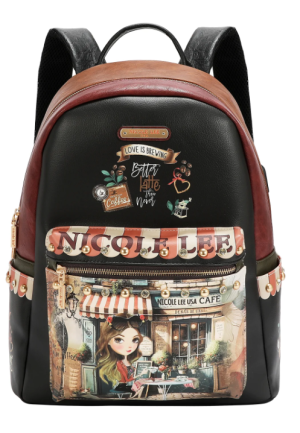 Раница Nicole Lee, 32x41x15 cm, Virtual Friend