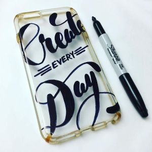 Перманентен маркер Sharpie, F, син