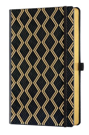 Бележник Castelli C&G, 9x14cm, б.л, Greek Gold